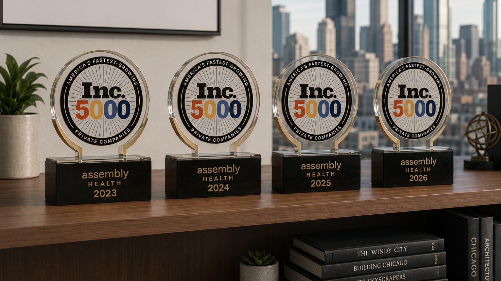 Assembly Health Named to Inc. 5000 List of America’s Fastest-Growing Private Companies for Fourth Consecutive Year